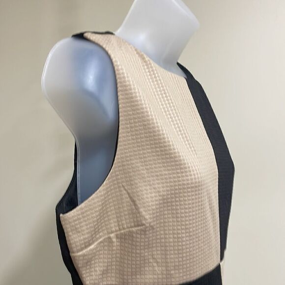 NWOT Nikibiki tan and black block dress. Size L large 12/14 - Picture 3 of 9